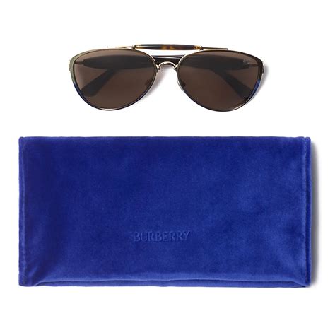 burberry aviator sunglasses men|Heritage Aviator Sunglasses in Gold/tortoiseshell .